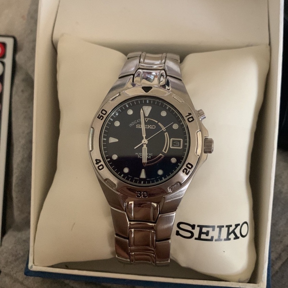 SEIKO Watch blue Dial